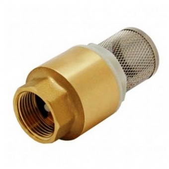 Обратный клапан 3/4" с фильтром (метал)